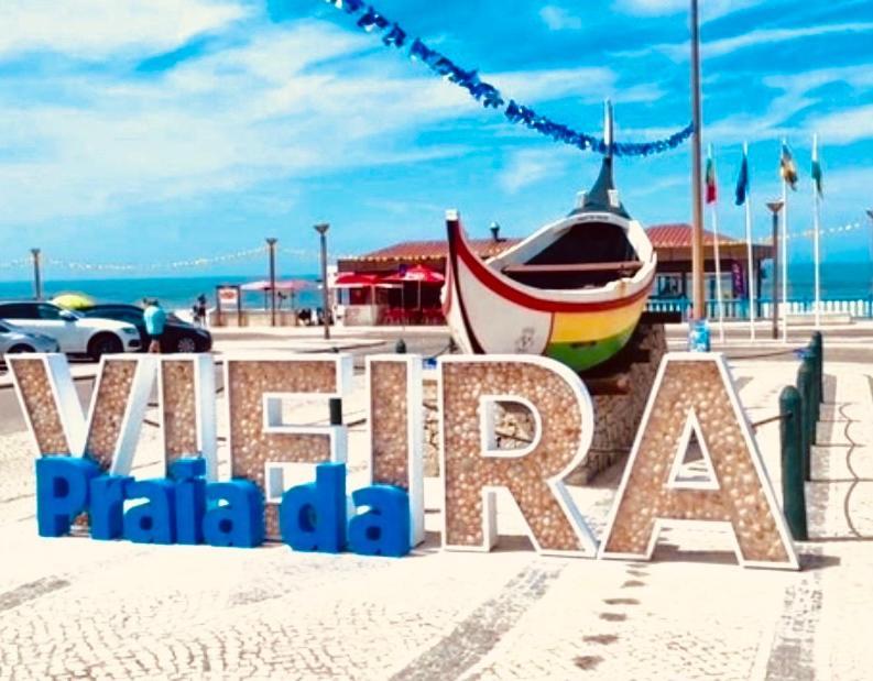 Apartamento Vista Mar Vieira de Leiria Dış mekan fotoğraf